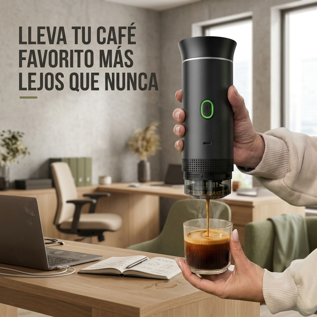Cafetera Portátil 3 en 1