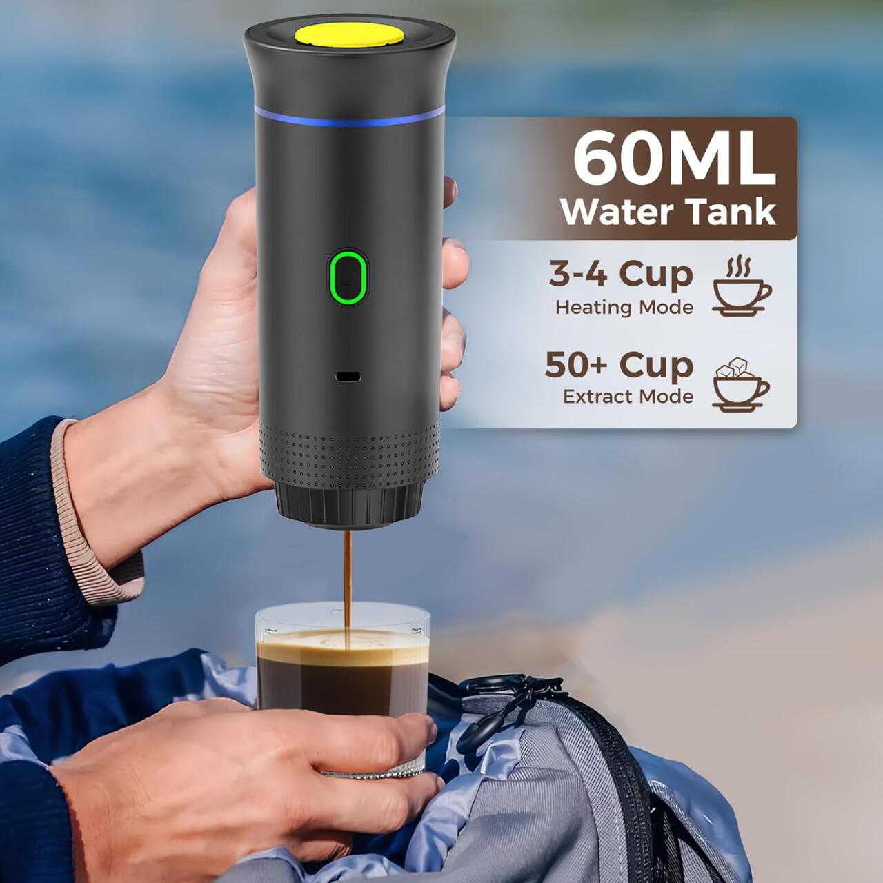 Cafetera Portátil 3 en 1