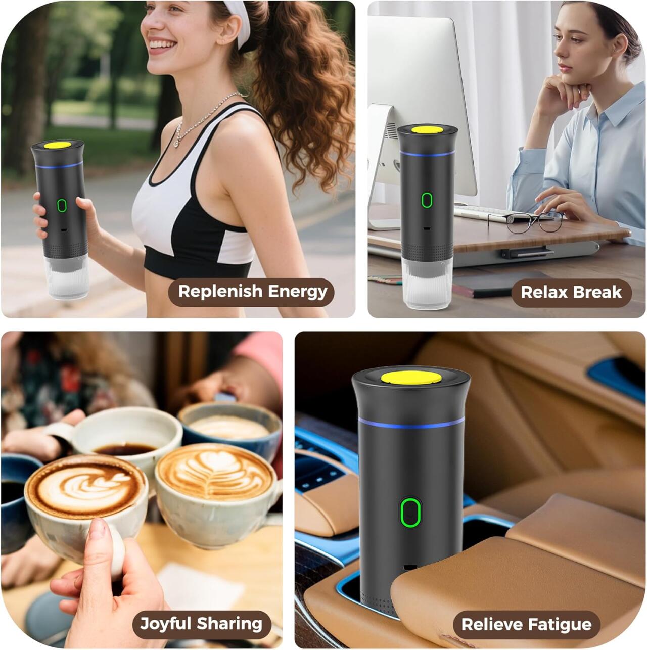 Cafetera Portátil 3 en 1